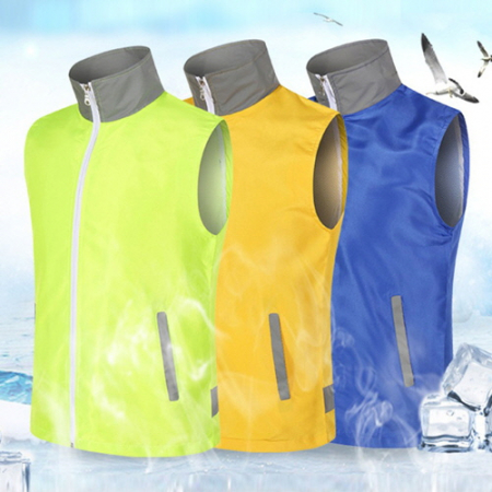 EL 카라 배색 단체 조끼 CAH294 #2