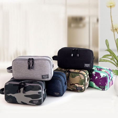 EL 에코라이프 남여공용 더블지퍼 다용도파우치 CAH275 #2