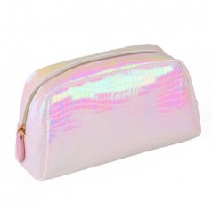 EL 에코라이프 다채색 가죽무늬 라운드 다용도파우치 CAH274