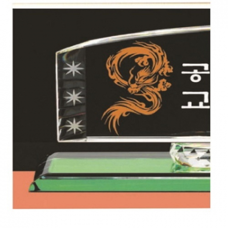 화이트 칼라 크리스탈 명패 9 #3