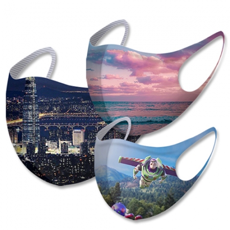 더구디스 구리원단 패션마스크 전면인쇄 -  [국내생산] #2