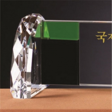 화이트 투톤 칼라 크리스탈 명패 8 #3