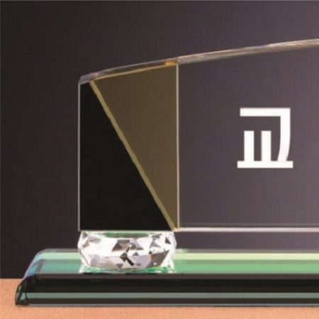 화이트 투톤 칼라 크리스탈 명패 17 #3