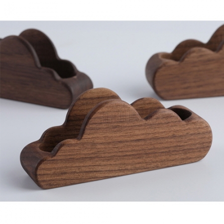 MP 검은호두나무 원목 클라우드 명함 홀더 CAH554 #2