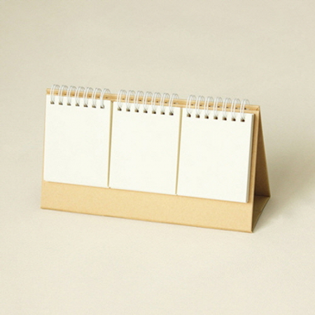 MP 빈 책상 DIY 달력 스탠딩 단어카드 8인치 짧은 3열 CAH574 #2