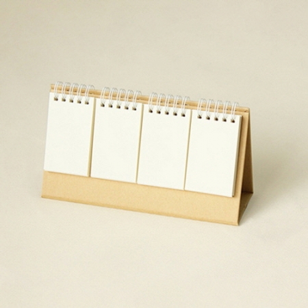 MP 빈 책상 DIY 달력 스탠딩 단어카드 8인치 짧은 4열 CAH575 #2