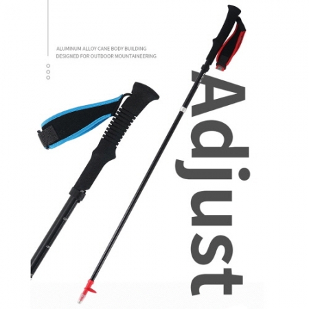 EL 알루미늄 트레킹 초경량 접이식 지팡이 CAH609 #2