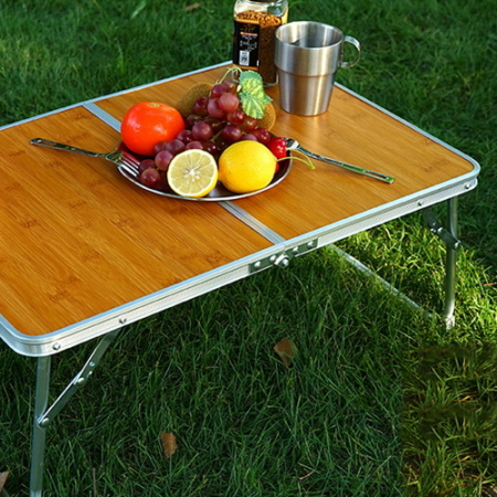 NT 야외 캠핑 대나무보드 미니 접이식 테이블 CAH638 #2