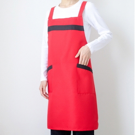 EL 스트랩 밴드 더블포켓 심플 앞치마 CAH706 #2