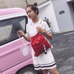 EL 간편 캔버스 숄더백 CAH732