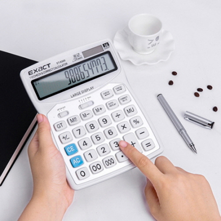 EL 사무용 대형 화이트 계산기 CAH767 #2