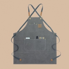 EL 미술 캔버스 전문가용 작업 수납 3 포켓 앞치마 CAH803