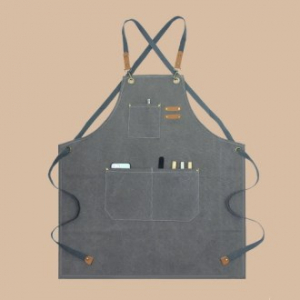 EL 미술 캔버스 전문가용 작업 수납 3 포켓 앞치마 CAH803