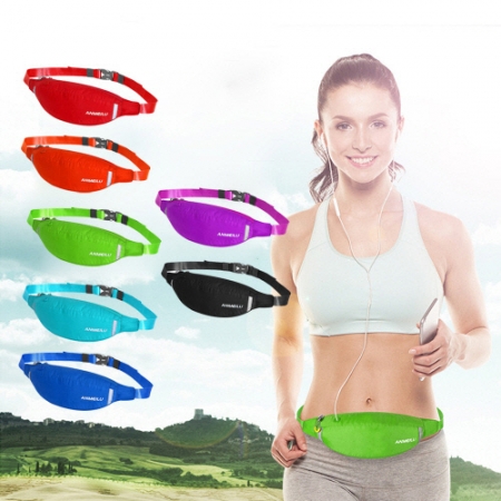 EL 백팩 야간반사 야외 스포츠 포켓 러닝 힙색 CAH852 #2