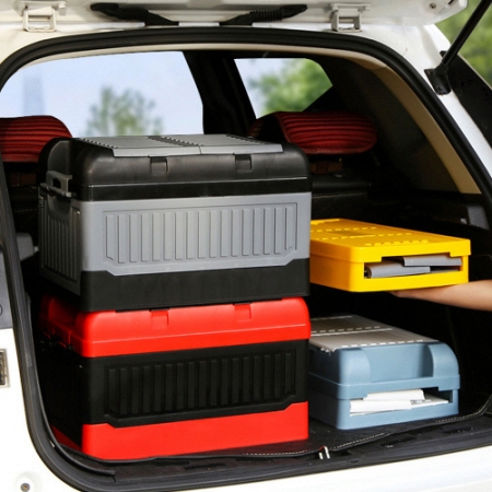 CT 대용량 자동차 수납정리 캠핑박스 75리터 (대형) CAH789 #2