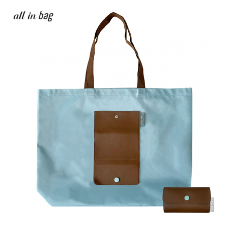 레더 포켓 장바구니 #5