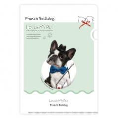 L홀더 러블리 마이펫 No.8 프렌치불독