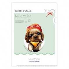 L홀더 러블리 마이펫 No.4 코카 스파이니엘