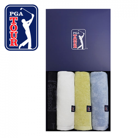PGA 죽사 골프스포츠 릴타올 + 180g 모달 면사타올 3p 세트( 미니 ) #2