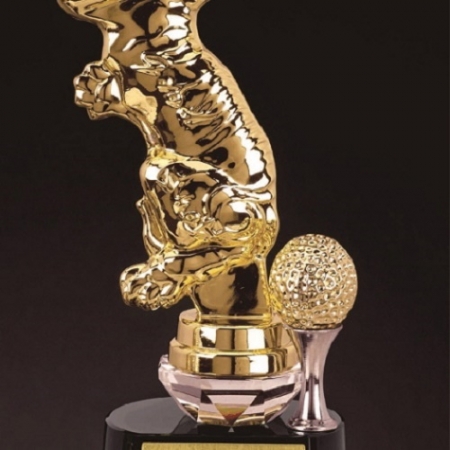조각가 선생님 작품 콜렉션 2 - 골드 한반도 골프트로피 #4