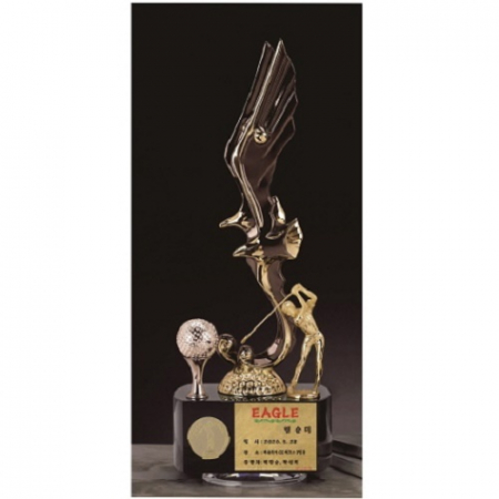 금속 크리스탈 독수리 골프트로피 3 #2