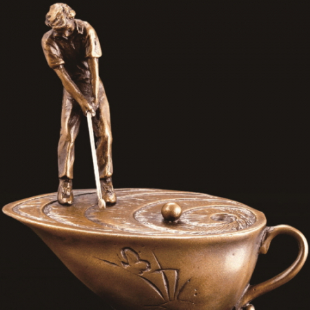 명품 청동 골프 트로피 9 #3