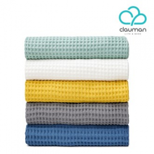 클라우망 와플 바스타올, 비치타올 400g 매직