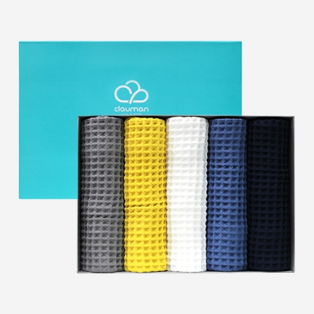 클라우망 향균 와플 130g x 5장 수건선물 #2