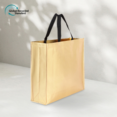 부직포 선물 가방 골드 (대형)