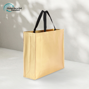 부직포 선물 가방 골드 (대형)