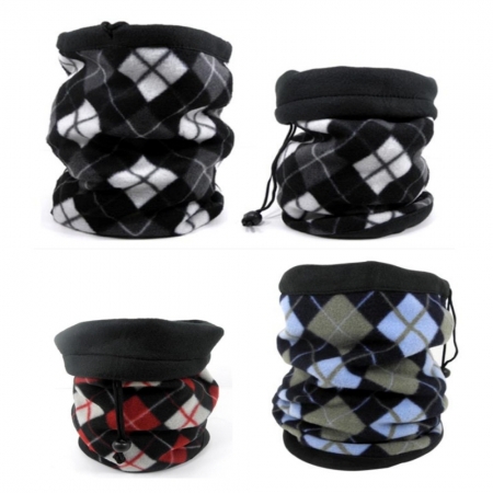 [양면체크 넥워머]워머 / 목토시 / 목도리대용 / 자수가능 / 인쇄 가능 #2