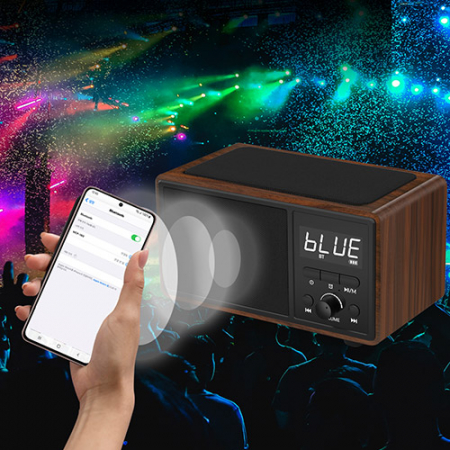 엑스트라 WCP- 180 고속 무선충전 겸용 탁상시계 스피커 #6