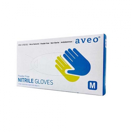 아베오 니트릴 장갑 블루 100매입 #3