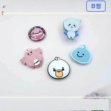 PVC캐릭터 투명 스마트톡 // 주문제작 #2