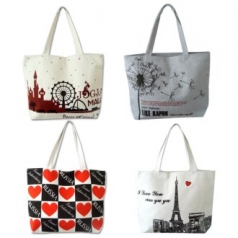 디자인 에코백 / 캔버스 가방 / 보조가방 / 숄더백 / 인쇄 가능