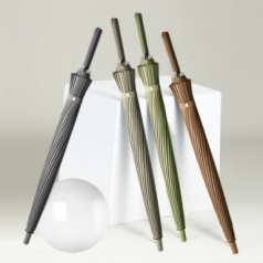 EL 프리미엄 가죽 손잡이 장우산 CBH247