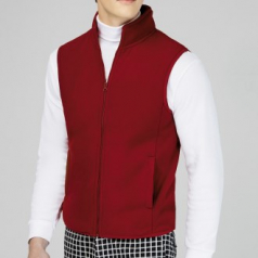 매직 폴라폴리스 본딩 집업 조끼 보아안감