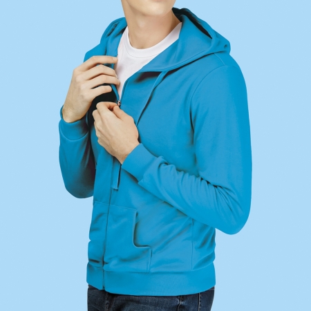 매직 특양면 후드 지퍼 티셔츠 #2