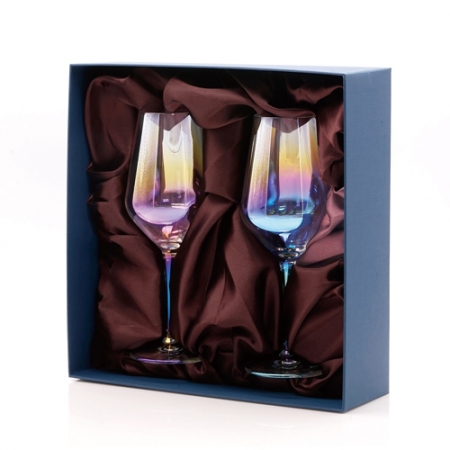 오로라 미디엄 와인잔 선물세트 + 케이스(슬라브)+쇼핑백 #3