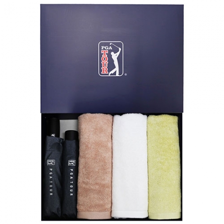 PGA 3단 수동 우산 + 3단 7K 완전자동 블랙메탈 우산 + 180g 모달 면사 타올 3P세트 (소) #2