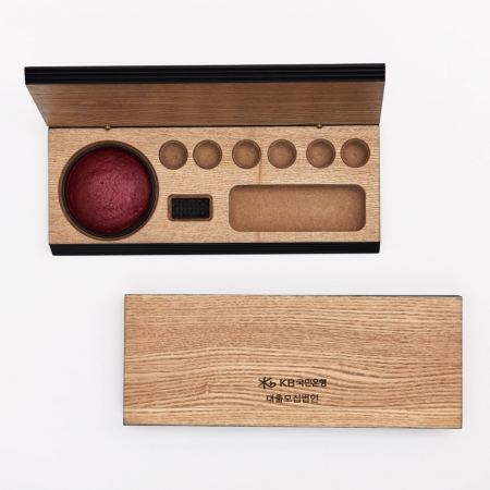 NEW 애쉬무늬목 인주함 JW- 763- 2 (매직) #4