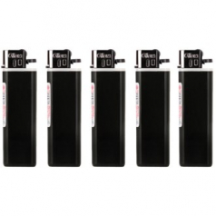 흑색 에이스 라이터 // 국산 불티나