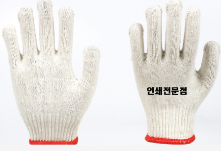 면 장갑 45g (인쇄) #2