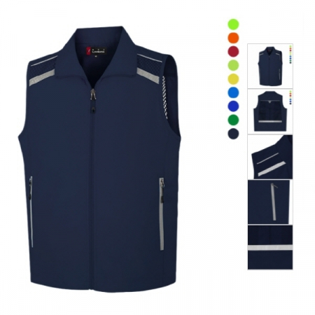 매직 카라형 반사띠 부착 망사 조끼 남녀공용 363 #2