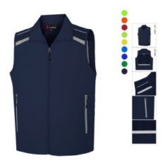 매직 카라형 반사띠 부착 망사 조끼 남녀공용 363