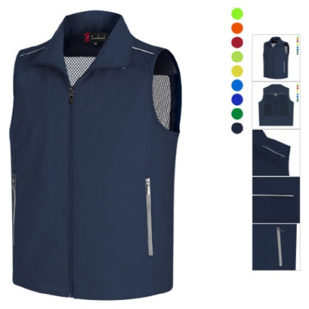 매직 카라형 망사 조끼 남녀공용 360 #2