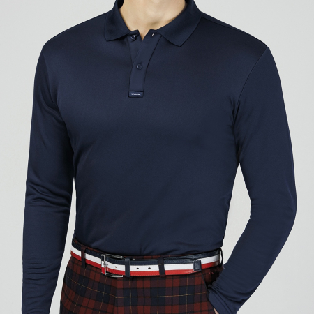 매직 기모 소프트 에리 카라 긴팔 폴로 티셔츠 #2