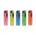 작은이미지: BT 하나로 푸쉬 오색 투명 라이터 XHD- 777 #2