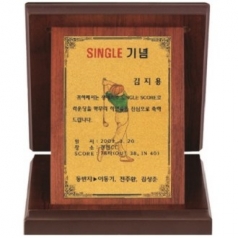 가리비 골드 상패 2