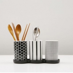 에코키친 수저통 (3구) KA0402